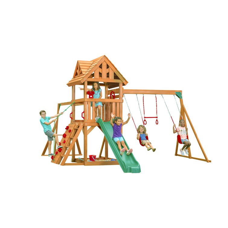 Kidkraft grandview store lodge wooden playset